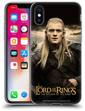 Head Case Designs Offiziell Offizielle The Lord of The Rings The Return of The King Legolas Posters Soft Gel Handyhülle Hülle kompatibel mit Apple iPhone X/iPhone XS