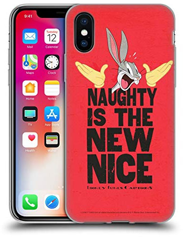 Head Case Designs Offizielle Looney Tunes Bugs Bunny Der Freche Staffel Gel Handyhülle Hülle [Militärischer Schutzgrad] Kompatibel mit Apple iPhone X/iPhone XS
