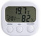 1 X Digital LCD Thermomètre Extérieur Intérieur Hygromètre Humidité Horloge 0℃-50℃,LCD à lecture