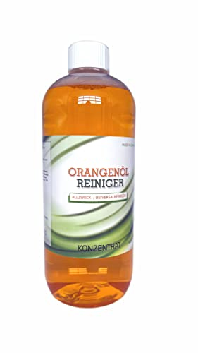 Orangenöl Reiniger Konzentrat Kraftreiniger Universalreiniger Intensiv Fettlösend Allzweckreiniger Fleckentferner (1 Liter)