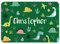 Paper Themes Personalised Placemat for Kids (Dino Sketch)