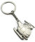 ARFUKA Schlüsselanhänger Edelstahl Auto Schlüsselanhänger Hubschrauber Anhänger Metall Keychain Schlüsselbund Geburtstag Weihnachtsgeschenke für Männer und Frauen