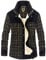 LAOSU Veste Chemise à Carreaux Homme Grande Taille Casual Épaisse Coton Revers Manteau Hiver Homme Chaud Confort Ample Marque Coat Mode Polaire Boutonné Jacket Manche Longue avec Poches Blouson