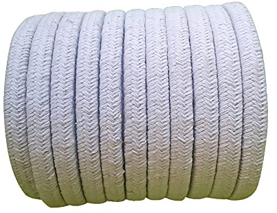 GOONSDS Rope Seals Porte Coupe-Feu - Joints De Corde En Fibre De Céramique Pour Poêles Et Fours,25mmx25mmx1 meter