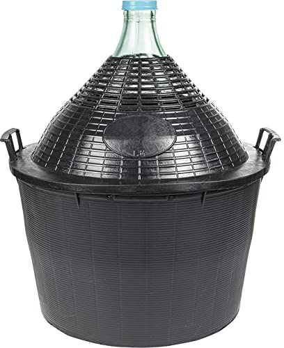 AlcoFermBrew Bonbonne en Verre 34L – Dame-Jeanne en Verre | Seau Fermentation