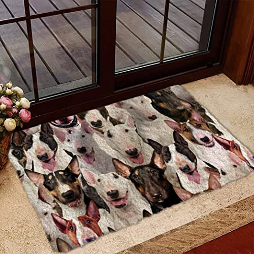 N/A Fußmatte innen fussmatte außenEin Bündel Bullterrier-Fußmatte deko Wohnzimmer