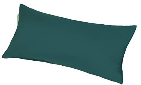 Gardenista Outdoor Sonnenliege Nackenstützkissen | Wasserabweisendes Garten Patio-Möbel Kopfkissen | Hypoallergen | Bequem und robust mit sicherem rutschfreiem Gurt | Leicht zu reinigen (Grün)