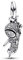 PANDORA Marvel Spider-Man Pavé-Anhänger aus Sterling-Silber mit Cubic Zirkonia Steinen verziert, aus der Marvel x Collection, kompatibel Moments Armbändern, 392353C01