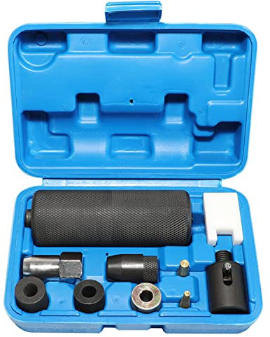 DPTOOL Outil de démontage d'injecteur de carburant avec extracteur coulissant de joint d'injecteur compatible avec BMW N14 N18 N20 N26 N47 N53 N54 N55 N57 N63 S63 B38 B48 B58