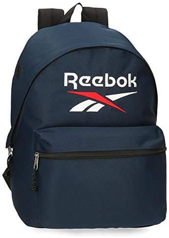 Reebok Boston Mochila Escolar 15,6 Azul 31x44x17,5 cms Poliéster 23,87L