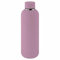 Botella térmica agua acero inoxidable personalizada láser | Sin BPA | Mantiene 24H Frio / 12H Calor | Isotérmica y Hermética - Doble Pared al Vacío a Prueba de Fugas (500ml, Rosa Mate)