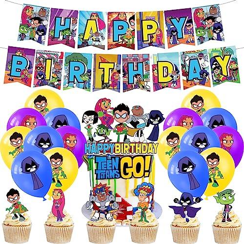 Geburtstag Party Deko Kindergeburtstag Luftballons Deko Torten Topper Geburtstag Banner