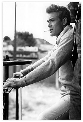 Filmschauspieler – James Dean Leinwand-Poster, Wandkunst, Dekordruck, Bild, Gemälde für Wohnzimmer, Schlafzimmer, Dekoration, ungerahmt, 30 x 45 cm