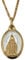 SERAL Wundertätige Jungfrau-Medaille – Made in Lourdes (vergoldet mit feinem 24-karätigem Gold), médaille 25 mm et chaine 50 cm, Messing vergoldet