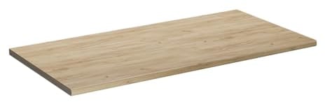 Vicco Küchenarbeitsplatte R-Line, Küchen Arbeitsplatten, Goldkraft Eiche, 120 cm