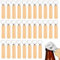 decapsuleur,Décapsuleur Bois, décapsuleur personnalisé, Design de la Poignée en Bois, pour la Maison, Cuisine, Bar, Ouvre Bouteille Cadeau,30 Pièces