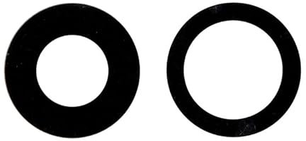 Générique Lentilles caméra arrière en Verre + adhésifs Double Face pour iPhone 12