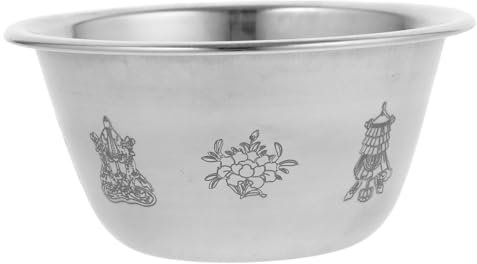 OFFSCH Bol à Offrandes Coupe à Offrandes Bol D'offrande Tibétain Coupe D'offrande Tibétaine Bol D'offrande D'autel Bol à Offrandes En Cuivre Bol D'eau Tibétain Gobelet Acier Inoxydable