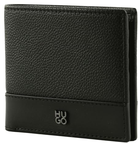 Hugo Quantic_8cc, 8 Fentes pour Cartes Hommes, Noir, Taille Unique