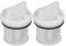 Filtro For Lavatrice In Plastica Con Filtraggio Efficace, Facile Da Pulire For Lavatrici(2pcs)