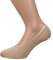 Fontana Calze, 12 paia di calzini invisibili salvapiede sanitari in cotone Filo di Scozia elasticizzato. BEIGE tg 43/46