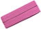 Zierstoff einfach nähen Unifarbenes Schrägband, Jersey, vorgefalzt, 20 mm breit - 2 Packungen á 3 Meter, Rosa dunkel