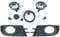 HZ-DESIGN 1 Satz Nebelscheinwerfer zum Nachrüsten NSW Set Kit Komplettset kompatibel mit VW Tiguan 5N 06/2011-12/2015