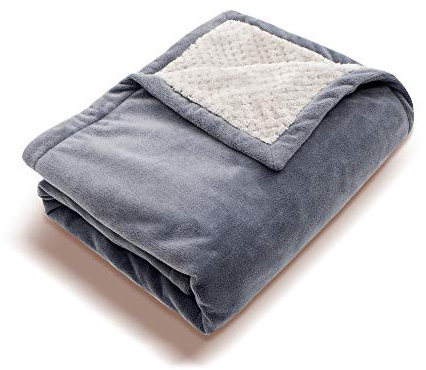 PerfectPrime HP0810, Soft fleece portable QC2.0/3.0 USB power heating throw, shoulder blanket, temperature setting controller for winter Traveling,Camping,Hiking & Outdoor Activities or wheelchair