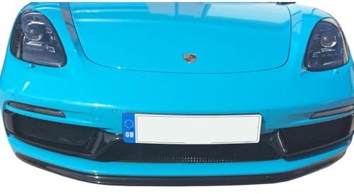 Zunsport Kompatibel mit Porsche 718 Boxster/Cayman GTS - Vorderer Grillsatz - Schwarz (2018 -)