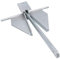 Crown Stock Spade Cruising Anchor 10kg Galvanised for Large Boats/Yachts
