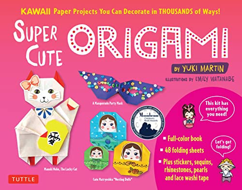 Super Cute Origami Ebook: Kawaii Paper Projects You Can Decorate in Thousands of Ways! (English Edition)