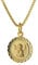 trendor Halskette für Kinder Engel Gold 585 (14 Karat) Vergoldete Kette liebevoller Goldschmuck für Kids, tolle Geschenkidee für Mädchen und Jungen 75325