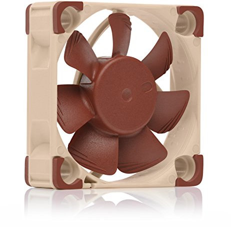 Noctua Paquete: 2x NF-A4x10 PWM, Ventilador Silencioso, 4 Pines (40x10 mm, Marrón)