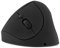 T’NB Mini Souris Ergonomique Verticale sans Fil Rechargeable avec Double Connectivité USB et Bluetooth, Clics Silencieux, 6 Boutons Dont raccourcis précédent et Suivant – Noir
