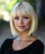 YEESHEDO Short Bob Wig with Bangs 12 Synthetic Straight Carnival Costume Party Cosplay Christmas Halloween Flapper Hair Wigs for Girls Women (Light Blonde)