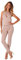 Lemoniade stylischer Jumpsuit Made in EU mit V-Ausschnitt und raffinierten Details (XL, Cappuccino Neckholder)