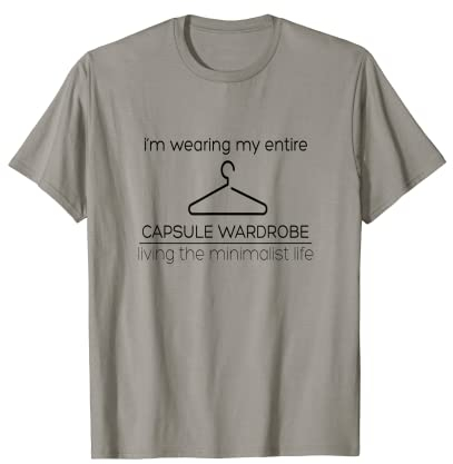 Je porte toute ma chemise Capsule Wardrobe T-Shirt