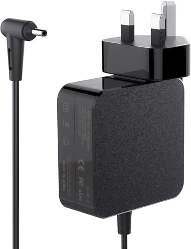 45W Laptop Charger Compatible With ASUS Vivobook 14 15 S14 S15 E203M E406M E410M X540S X540L X540UA X540SA X553M X553S X556U, Zenbook 13 14 15 UX303U UX305 UX305C UX330U UX430U Power Supply Adapter