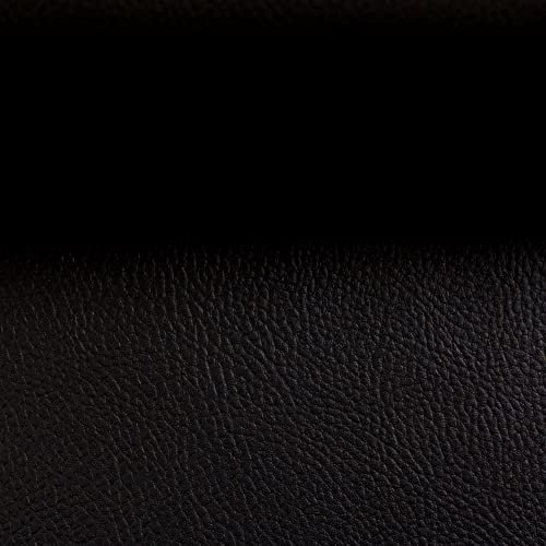 Kunstleder mit leichter Struktur, uni, viele Farben | für Taschen | ab 50 cm | Meterware (schwarz)