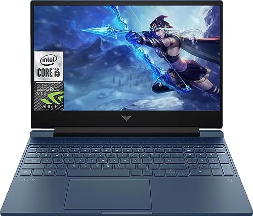 HP Victus 15.6 Full HD 144Hz Laptop Gamer Intel Core i5-13420H 8GB RAM NVIDIA GeForce RTX 3050 512GB SSD Blu
