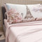 PETTI Artigiani Italiani - Lenzuola in Cotone con Federe in Stampa Digitale, Lenzuola Matrimoniali, Completo Letto Matrimoniale, Rosa, 100% Made in Italy