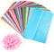 Svalor Transparentpapier, 400 Blatt 40 Farben, Seidenpapier, A4, Bastelpapier Transparent, 14g/m², Bunt Transparentpapier zum Basteln, Papierblumen, Pompoms, DIY (20 × 29 cm)