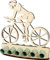 XL Geldgeschenk aus Holz Damenrad Fahrrad|Geschenkidee|Gutscheinverpackung|witziges Geschenk|Geldgeschenk für Frauen und Männer (Fahrrad Frau)