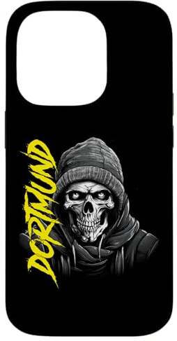 Dortmund Design mit Dortmund Schriftzug Dortmunder Herren Hülle für iPhone 14 Pro
