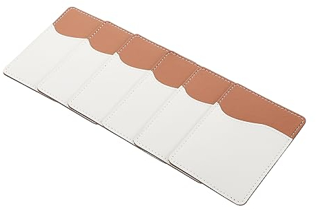COLLBATH Selbstklebende Handy Kartenhalter aus Pu für Kredit und U-Bahn Karten Selbstgemacht Muster 6 Stück