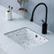 Lavello cucina moderno，cucina per esterno，lavandino da esterno giardino，lavatoio ceramica,Con rubinetto, valvola ad angolo caldo e freddo, grande capacità, adatto per cucina, banco da lavoro, esterno,