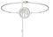 Dreamtimes Bracciale albero della vita per donne Bracciale albero della famiglia Bracciale corda Bracciale corda intrecciata fatto a mano Bracciale regolabile Gioielli delicati (argento)