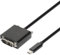 Cable adaptador USB-C a DVI - 2 metros - negro