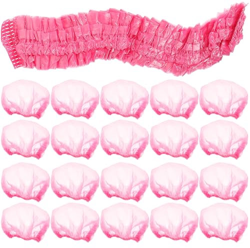minkissy 500piezas Gorros De Ducha Para Mujer Desechables Elásticos Cabello Baño