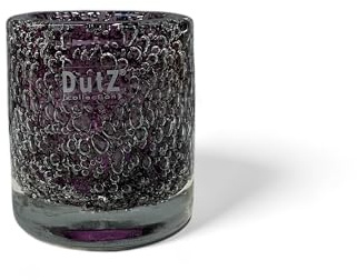 DutZ Cylinder Galaxy, Fuchsia Bubbles H10 D9 cm